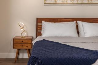 Modern downtown suite king bed - 9