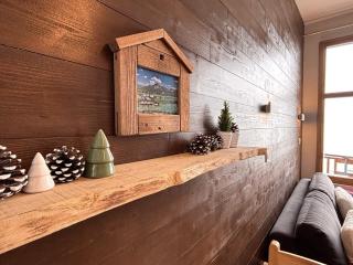 Bel appart rénové 7ème étage, quartier Falaise, balcon exposé sud, TV, internet, casier à skis - FR-1-634-97 - Morzine - 3