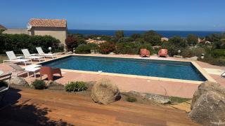 Villa 8 personnes entre l'ile rousse et Calvi avec piscine. - 0