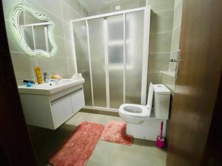 3 BR full AC amwaj apartment pool view beach haven - El Alamein - 8