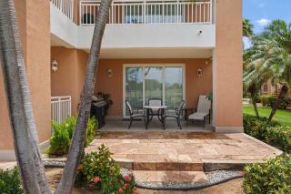 Golf Course View - Garden 1BR condo - DR01 - Palm-Eagle Beach - 9