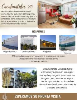Departamento Completo Coapa Mexico Lindo y Querido - Ciudad de México - 7