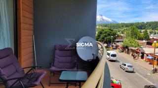 Depto en pleno centro de Pucón con vista al volcán - Pucón - 9