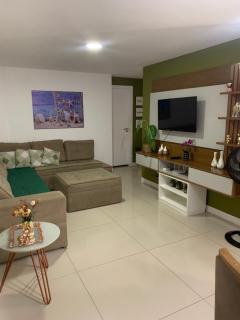 apartamento de frente para o mar com linda area de lazer - 2