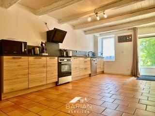 Maison climatisée 8 personnes - 3 chambres - calme et détente - 8