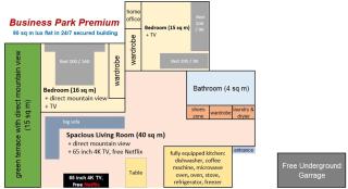 Business Park Premium, 2B lux flat, free garage - Sofia - 8