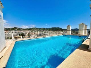 Le Beauséjour, studio with pool, parking, air conditioning - Le Cannet - 0