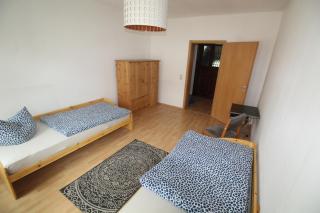 Helle 2ZimmerWohnung mit großer Küche in Leipzig-Ost, 65m2, 4 Einzelbetten De, Pl, Eng - Leipzig - 4