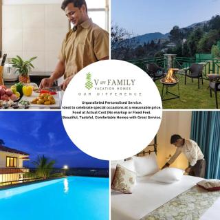 Rainbow Cottage 3BR Villa Nainital hills Cook - Bhimtal - 4