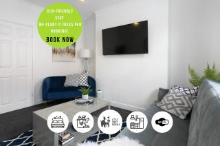 Two Bedroom House By Littlepiggyrentals Short Lets & Serviced Accommodation Chesterfield Central With Free Parking - Chesterfield - 0