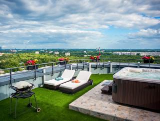 Skyhouse Riga Private Penthouse and SPA - Riga - 9