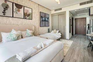 Trendy Studio Apartment In Binghatti Crystals - 2