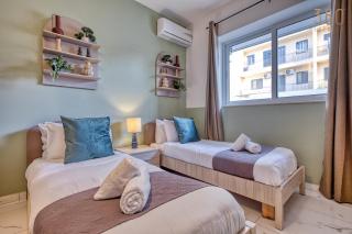 Lovely 3BR maisonette, spacious with Wifi, AC & Pool by 360 Estates - Is-Swieqi - 6
