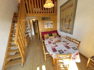 Appartement 2 pièces cabine 8 personnes, balcon sud, central aux Saisies - FR-1-594-50 - Hauteluce - 0