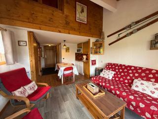 Appartement cosy 2 pièces + mezzanine, balcon, animaux tolérés - FR-1-293-116 - Les Saisies - 5