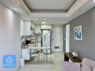 Apartamento Equipado e Confortável Vista Mar - Salvador - 9