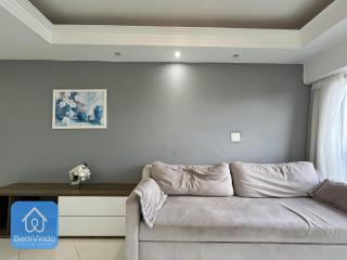 Apartamento Equipado e Confortável Vista Mar - Salvador - 3