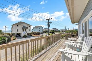 Oceanviews from the 4 Bedroom in Topsail Beach - 0