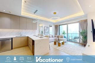 Vacationer Holiday Homes I Stunning 1 Bed l Pool Access l Prime Marina Location - 0