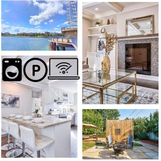 Guest Favorite Luxury 3BR Getaway 5 Min to Lake Big Yard Fun - Burlington - 0