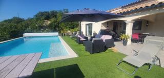 Villa 6 Personnes 3 Chambres distinctes et piscine privée 5X10 - Les Assions - 0