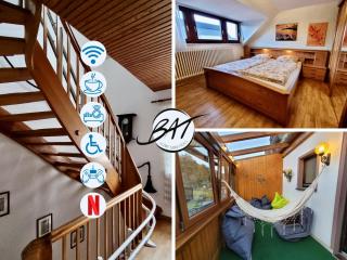 10 Min zur Altstadt, Scheunen Ferienwohnung, Sternenhimmel im Wintergarten mit Grill, Lift und Kino - Trier - 0