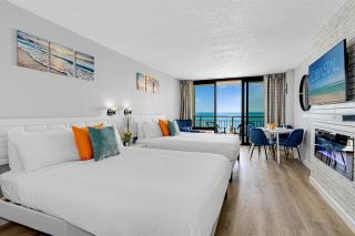 Cozy Oceanview Suite w Full Kitchen, Dogs OK! 1628 - Myrtle Beach - 0