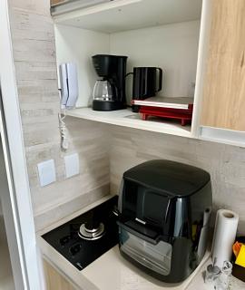 T501 - Apto Novo Ar cond Cama Queen Vaga - Vitória - 5