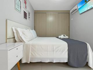 3 Suites Gourmet Balcony AC Grill - Guarujá - 6