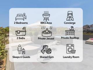 2 BR Cabo Marina Walk to Beach & Private Jacuzzi - Cabo San Lucas - 1