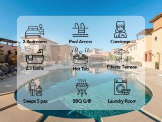 Cozy 2 BR with Private Terrace & BBQ in Quivira - Cabo San Lucas - 2