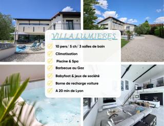Villa Lumière - Confort, spa, piscine & babyfoot - Beynost - 9
