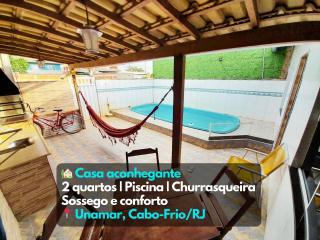 Casa aconchegante Piscina Churrasqueira Cabo-Frio RJ - Tamoios - 9