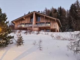Chalet neuf à La Plagne, accès direct aux pistes, sauna, parking, 5 chambres - FR-1-755-39 - 1