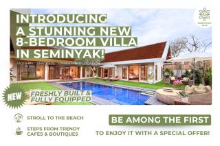NEW, Seminyak 8 Bed,10 Bath Villa, Best Location - Seminyak - 0