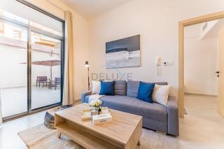 Terrace Overlooking the Pool 1BR, Just a Short Walk from the Park, Binghatti Mirage, Jumeirah Village Circle by Deluxe Holiday Homes - 0