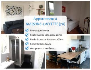 T2 plein centre-ville, Gare à 5 min, Près Ermitage - Maisons-Laffitte - 9