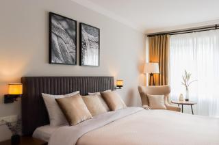 Moderne 1 Zimmer Ferienwohnung mit Sonnenterrasse und Parkplatz, in ruhiger Lage, nur wenige Gehminuten zum Ostsee Sandstrand - Scharbeutz - 0