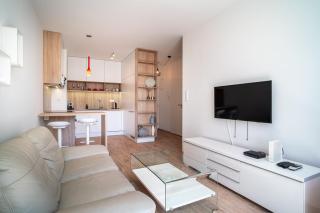 Bright 1BR Apt w Private Parking - Trnávka - 0