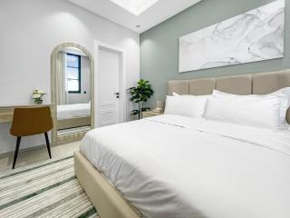 GR-Modern 2-BDR Apartment in AlQirawan,Self-Entry - Riyadh - 1
