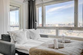 Modern and Stylish 1BR with Balcony and City View - Helsinki - 3
