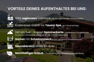 Simone's Platzerl - inklusive täglichem freien Eintritt Tauern Spa - nur 5 Gehminuten, Sommerkarte, privatem Garten mit Schwimmteich, Grill und Saunabereich - Kaprun - 9