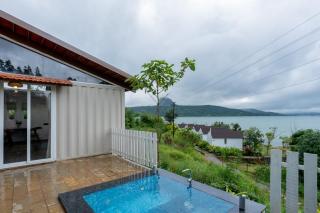 Caasa Tranquilla Lakefront Container with Jacuzzi - Malavli - 9