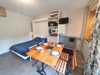 La Pause Bourboulienne Appartement RDC avec balcon - 4