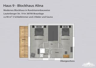 Auszeit im Harz - Haus 9 Blockhaus Alina - Braunlage - 3