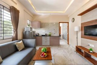 OBS One BR Serviced Apartments with Balcony Koramangala - Bangalore - 4