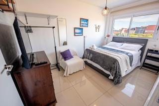 Apartamento de Frente para o Mar com Vista Incrível da Praia da Vila, Piscina e Varanda com Churrasqueira - 5