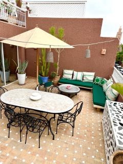 "LE 21", EXCLUSIVE LUXURY DUPLEX 400m FROM JEMAA EL FNA PLACE -HAMMAM-JACUZZI-KOUTOUBIA VIEW-ROOF TERRACE -SPEED WIFI - Marrakech - 5