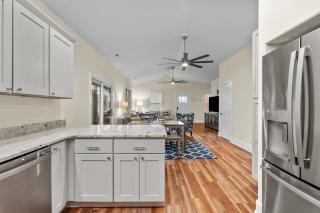 Modern Family Retreat - Hot Tub and Fire Pit - Oak Island - 1