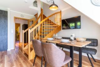 Ferienhaus Süderpiep – 4 individuelle Ferienwohnungen nahe Südstrand Ferienwohnung Auster – helle Maisonette mit 2 Schlafzimmern & Balkon - Sankt Peter-Ording - 2